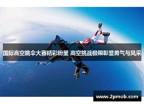 国际高空跳伞大赛精彩纷呈 高空挑战极限彰显勇气与风采